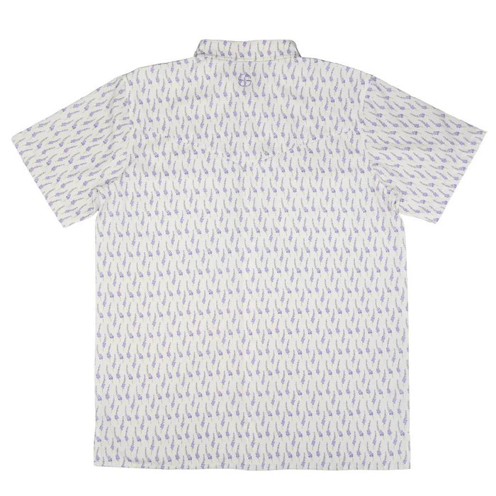 San Jac Boy's Performance Lone Star Blue Bonnet Snap Shirt