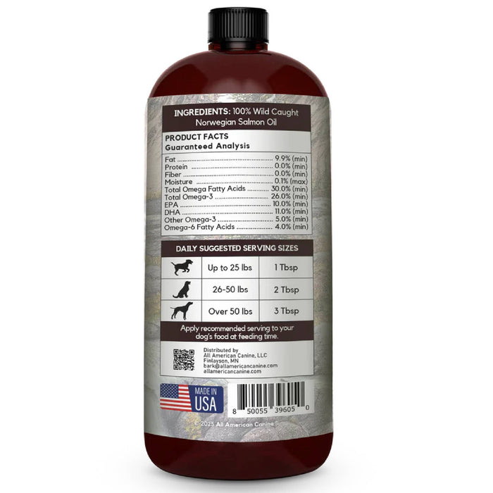 All American Canine Salmon Oil
