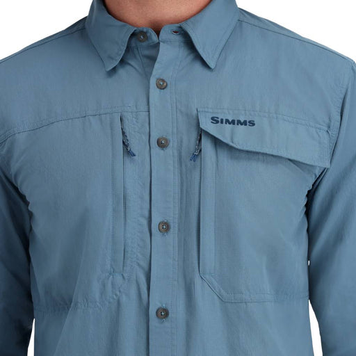* Simms Guide Shirt - Neptune - FINAL SALE MEN - Clothing - Shirts - Long Sleeve Simms Fishing
