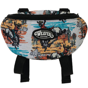 Weaver Saddle Pouch Tack - Saddle Accessories Weaver Bucking Bronc