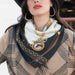 Fringe Scarves "Belmont" Long Wild Rag ACCESSORIES - Additional Accessories - Wild Rags & Scarves Fringe Scarves   