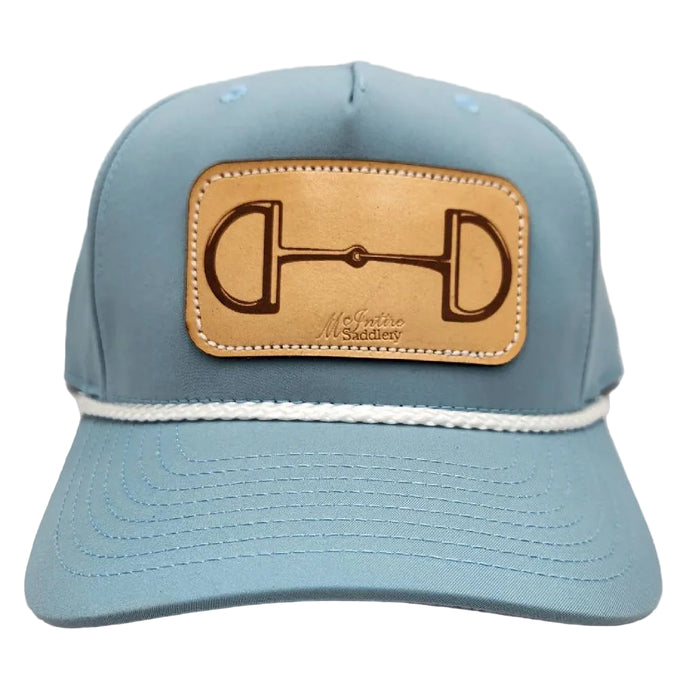 McIntire Saddlery Solid Light Blue Smoke Cap WOMEN - Accessories - Caps, Hats & Fedoras McIntire Saddlery