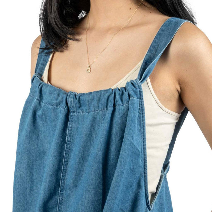 Blue Sleeveless Romper WOMEN - Clothing - Jumpsuits & Rompers Needii