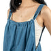 Blue Sleeveless Romper WOMEN - Clothing - Jumpsuits & Rompers Needii