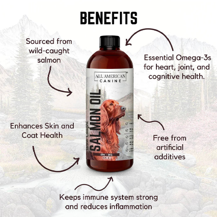 All American Canine Salmon Oil