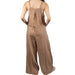 Cruel Denim Women's Brown Jumper WOMEN - Clothing - Jumpsuits & Rompers Cruel Denim
