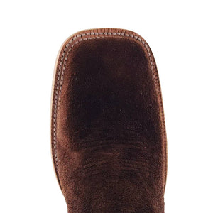 R. Watson Men's Chocolate Roughout Boots MEN - Footwear - Western Boots R Watson   