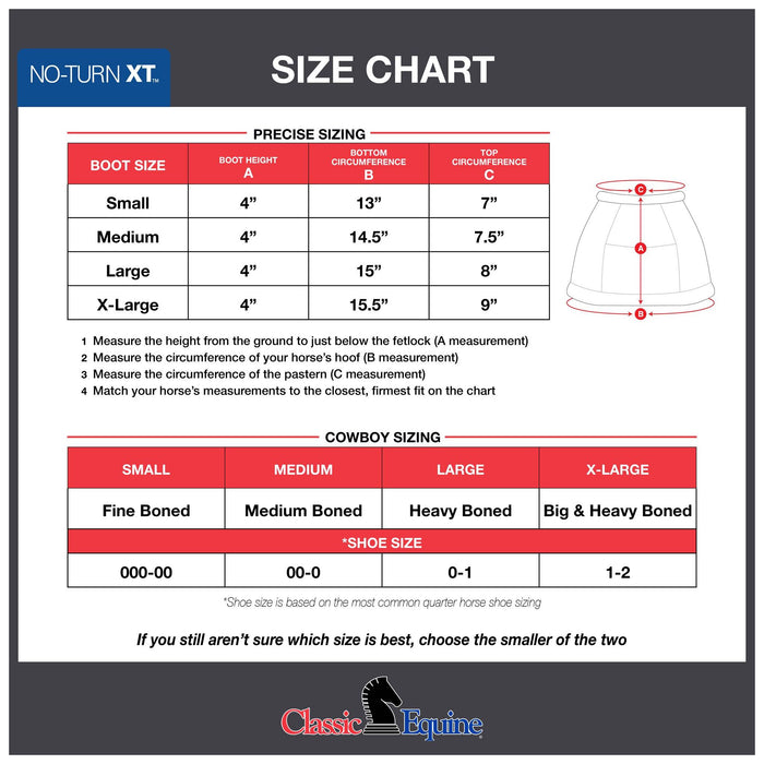 Classic Equine No Turn XT Bell