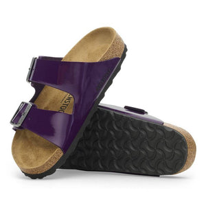 Birkenstock Arizona Birko-Flor - Patent Acai WOMEN - Footwear - Sandals Birkenstock   