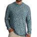 Free Fly Men's Tidal Flow Stormy Sea Bamboo Lightweight Hoodie MEN - Clothing - Shirts - Long Sleeve Free Fly Apparel