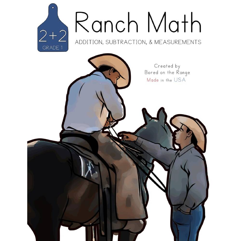 Ranch Math: Addition, Subtraction, & Measurements HOME & GIFTS - Books Bored on the Range