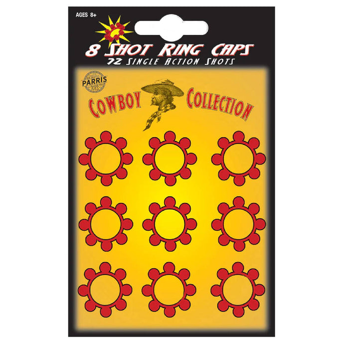 Parris Toys 8 Shot Ring Caps KIDS - Accessories - Toys Parris Toys