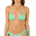 Rip Curl Women's Surf Side Green Sliding Triangle Bikini Top WOMEN - Clothing - Surf & Swimwear - Swimsuits Rip Curl