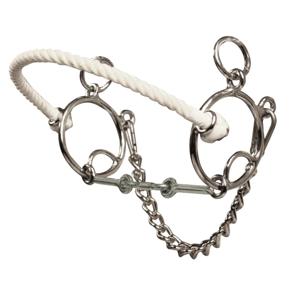Professionals Choice Smooth Snaffle Teardrop Shank Pony Bit main image 1