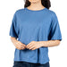 Dylan Loose Crew Bay Blue Tee WOMEN - Clothing - Tops - Short Sleeved Dylan