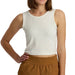 Free Fly Ribbed Bamboo Tank - Sea Salt WOMEN - Clothing - Tops - Sleeveless Free Fly Apparel