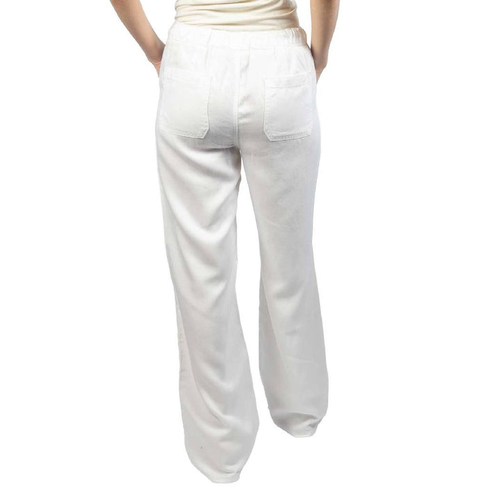Flag & Anthem Women's Bluffton Wide Leg White Pull On Pant WOMEN - Clothing - Pants & Leggings Flag And Anthem