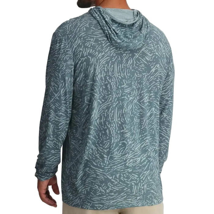 Free Fly Men's Tidal Flow Stormy Sea Bamboo Lightweight Hoodie MEN - Clothing - Shirts - Long Sleeve Free Fly Apparel