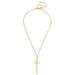 Dainty Elongated Cross Necklace WOMEN - Accessories - Jewelry - Necklaces Susan Shaw