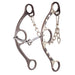 Sherry Cervi Long Shank Gag Barrel Bit w/Square Bar Lifesaver Tack - Bits Classic Equine