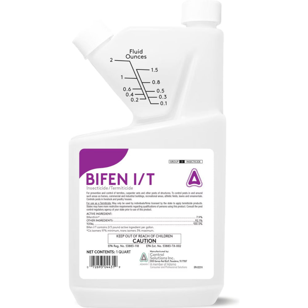 Control Solutions Bifen I/T Insecticide Termiticide Barn - Pest Control Control Solutions