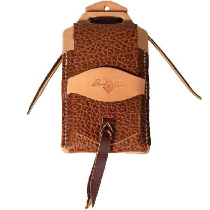 Professional's Choice Leather Cell Phone Case Tack - Saddle Accessories Professional's Choice Tan Bison