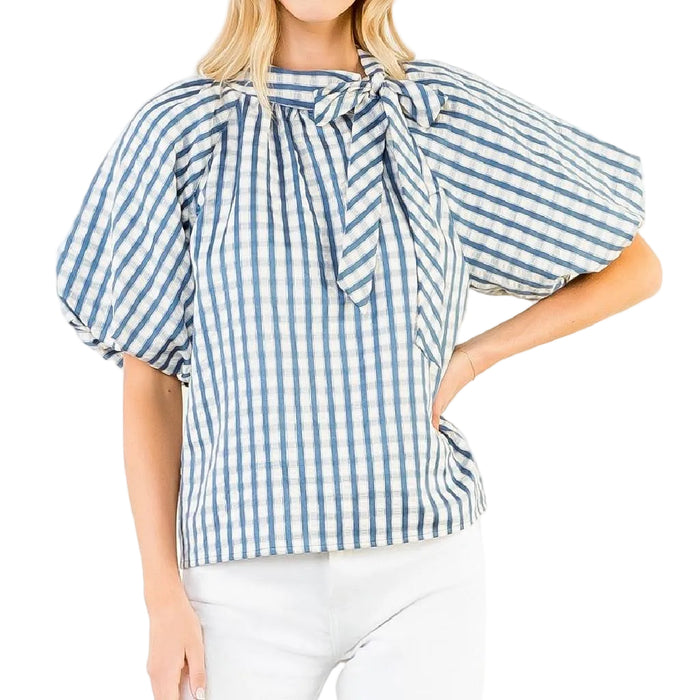 Tie Neck Top