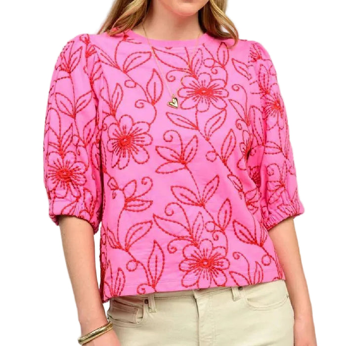 Ivy Jane Floral Vines Top WOMEN - Clothing - Tops - Short Sleeved Ivy Jane