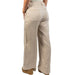 Natural Linen Whip Stitch Wide Leg Pant WOMEN - Clothing - Pants & Leggings Rhythm
