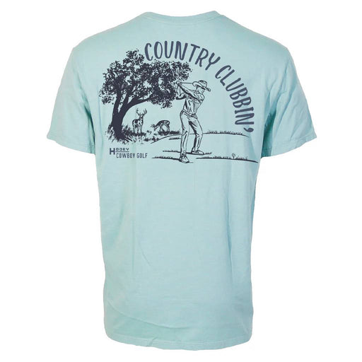 Hooey Men's Country Clubbin Cloud Blue Tee MEN - Clothing - T-Shirts & Tanks Hooey