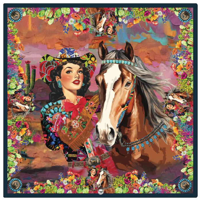Fringe Scarves Queen of the Rodeo Shorty Wild Rag WOMEN - Accessories - Scarves & Wraps Fringe Scarves