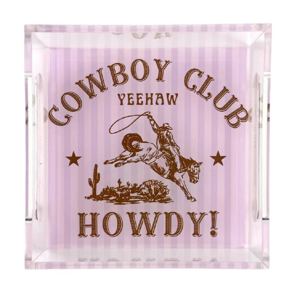 Cowboy Club Small Tray HOME & GIFTS - Home Decor - Decorative Accents Madhouse
