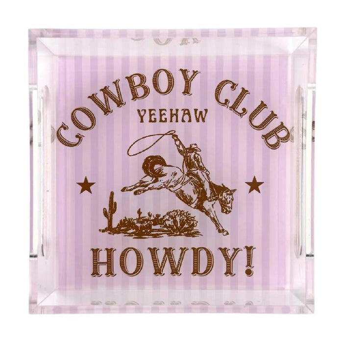 Cowboy Club Small Tray