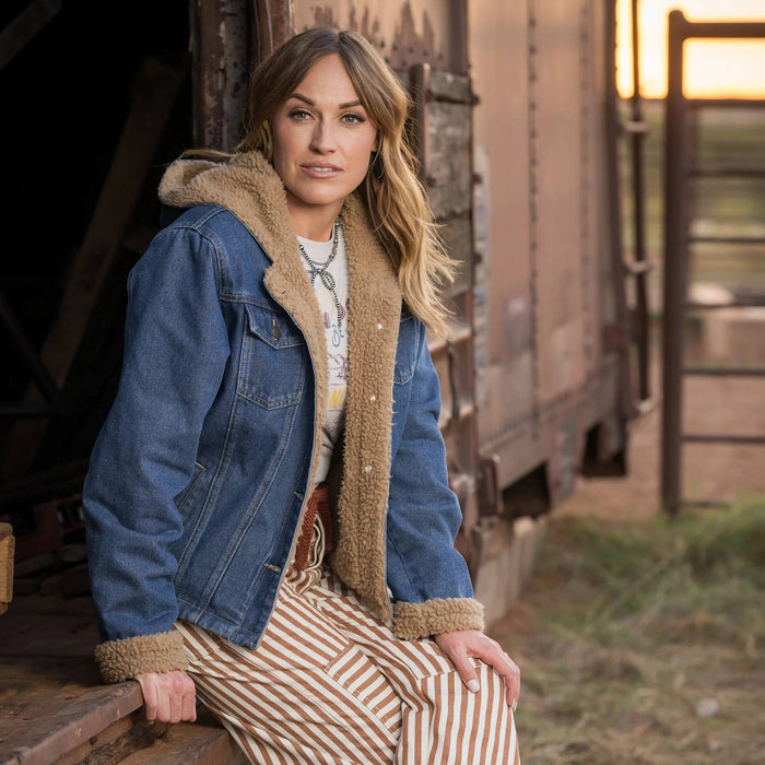 STS Ranchwear Women's Teddy Sherpa Denim Jacket WOMEN - Clothing - Outerwear - Jackets STS Ranchwear
