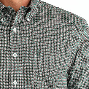 Cinch Men's Modern Fit Geo Print Shirt MEN - Clothing - Shirts - Long Sleeve Cinch