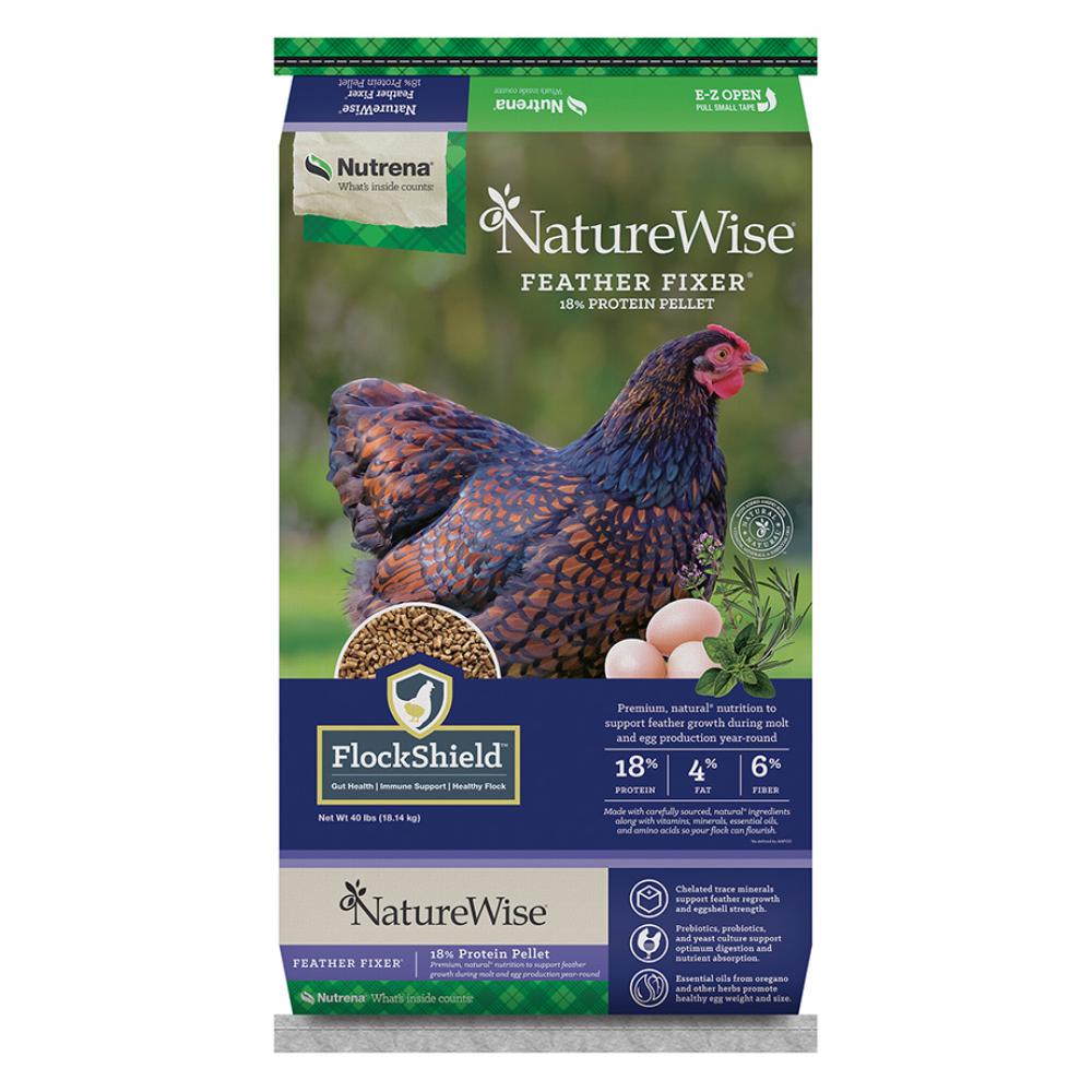 Nutrena NatureWise Feather Fixer Poultry Pellet Feed Feed & Hay - Feed Nutrena   