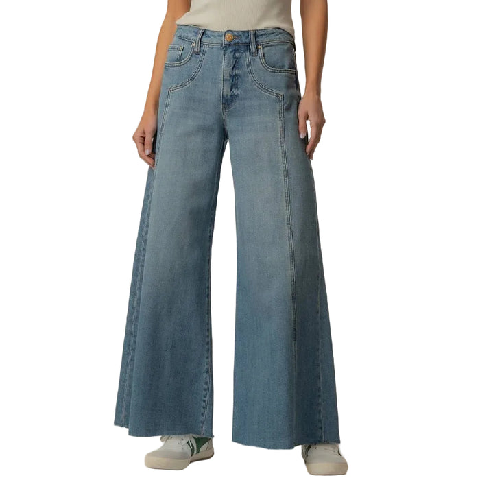 Kut Blake Fab Ab High Rise Super Wide Leg Jean