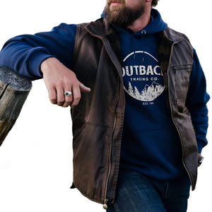 Outback Trading Men's Canyonland Sawbuck Vest MEN - Clothing - Outerwear - Vests Outback Trading Co   