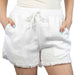 Flag & Anthem Women's Mabel Tencel Drawstring White Short WOMEN - Clothing - Shorts Flag And Anthem