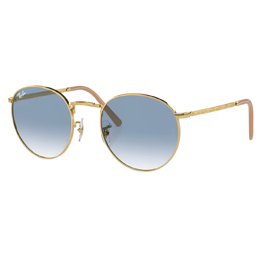 Ray-Ban New Round Arista Gold Sunglasses ACCESSORIES - Additional Accessories - Sunglasses Ray-Ban