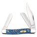 Case Stockman - Smooth Blue Sycamore Wood Knives W.R. Case