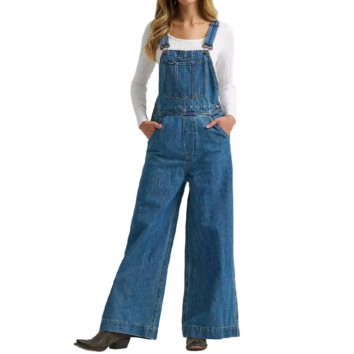 Wrangler Women's Retro Bailey Wide Legs Overall