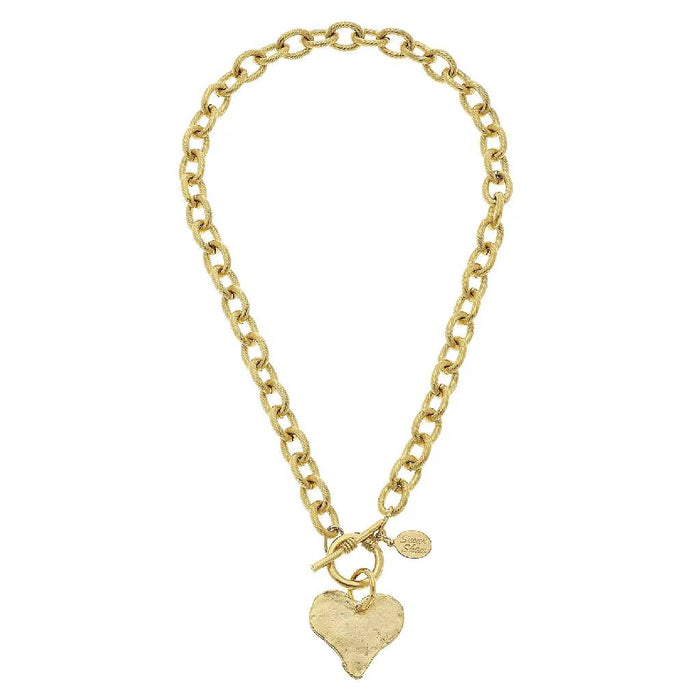 Heart Toggle Necklace WOMEN - Accessories - Jewelry - Necklaces Susan Shaw