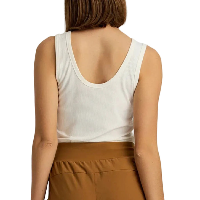 Free Fly Ribbed Bamboo Tank - Sea Salt WOMEN - Clothing - Tops - Sleeveless Free Fly Apparel