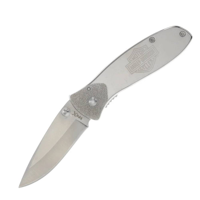 Case Harley-Davidson® - tecX Polished Stainless Handle Knives W.R. Case