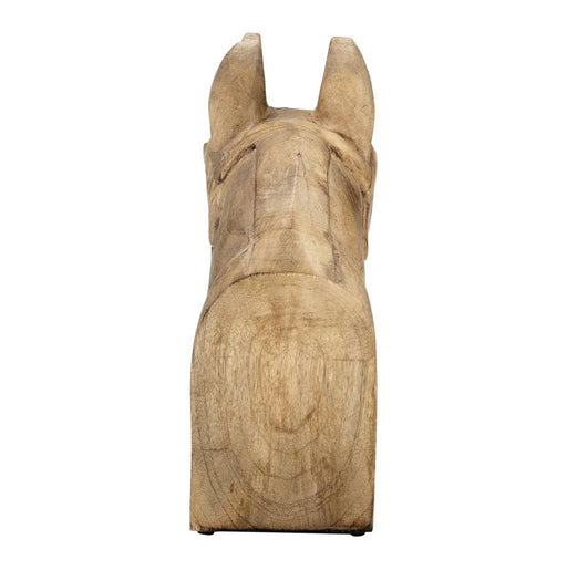 Sagebrook Home Brown Wood Horse Head HOME & GIFTS - Home Decor - Decorative Accents Sagebrook Home
