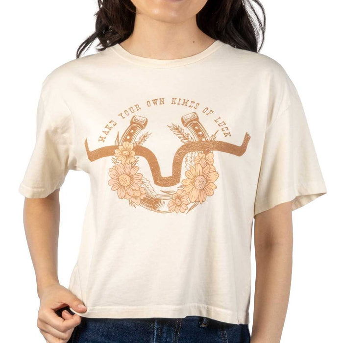 Kimes Ranch Women's Ivory Kimes of Luck Top WOMEN - Clothing - Tops - Short Sleeved Kimes Ranch