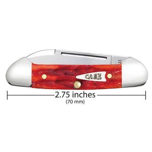 Case Baby Butterbean - Kinfolks Jig Indian Paint Brush Bone Knives W.R. Case