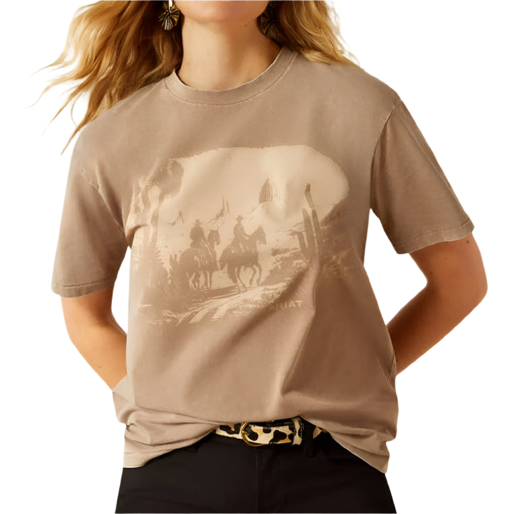 Ariat Women's Western Mural Tee WOMEN - Clothing - Tops - Short Sleeved Ariat Clothing