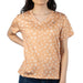Panhandle Slim Women's Cattle Brand Printed Performance Mustard Tee WOMEN - Clothing - Tops - Short Sleeved Panhandle